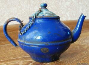 эмалированные чайник и кружка 1920-1930... - 9927493.jpg