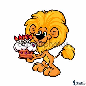 поздравляю Леон45регион - depositphotos_106256282-Lion-birthday-cake-cartoon.jpg