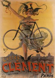 Рекламные плакаты велосипедов XIX - XX вв. - 34-b9dNCmo72Ck.jpg