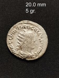 Прошу идентифицировать и оценить если возможно монеты Греция, Рим и др  - 8-1 Silver roman denarius Trebonianus Gallus. AD 251-253. Antoninianus.jpg