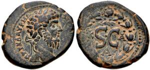 Прошу идентифицировать и оценить если возможно монеты Греция, Рим и др  - _antioch_butcher_425b.jpg