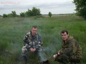 Чай на природе-лучшее средство подкрепить силы.