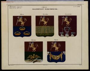 Рисунки гербам городов Российской империи, принадлежащие к 1-му собранию законов 1843 год - bv000000506_0001_16.jpg