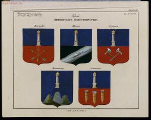 Рисунки гербам городов Российской империи, принадлежащие к 1-му собранию законов 1843 год - bv000000506_0002_34.jpg
