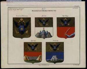 Рисунки гербам городов Российской империи, принадлежащие к 1-му собранию законов 1843 год - bv000000506_0002_16.jpg