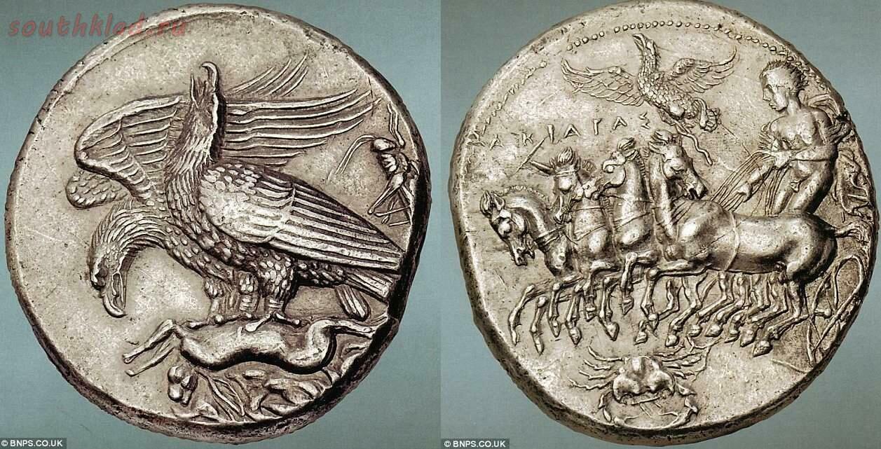 Серебро в греции