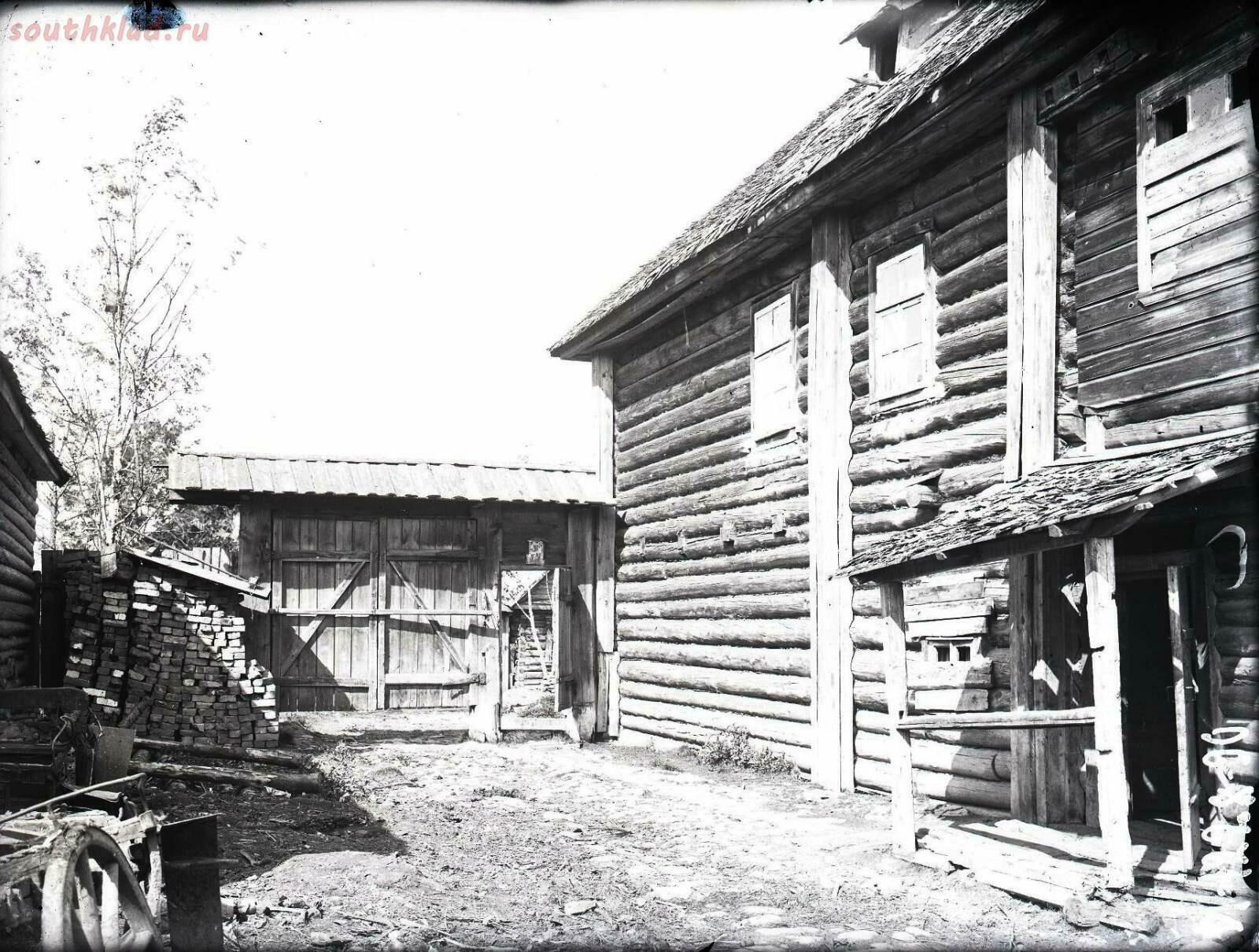 Изба бедный. Село Никольское 1925 год.