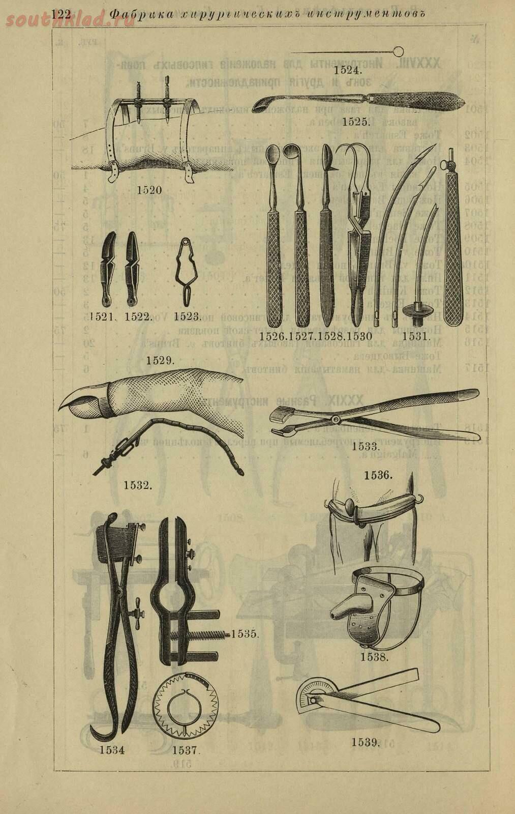 Плакаты по медицине хирургические инструменты довоенного периода