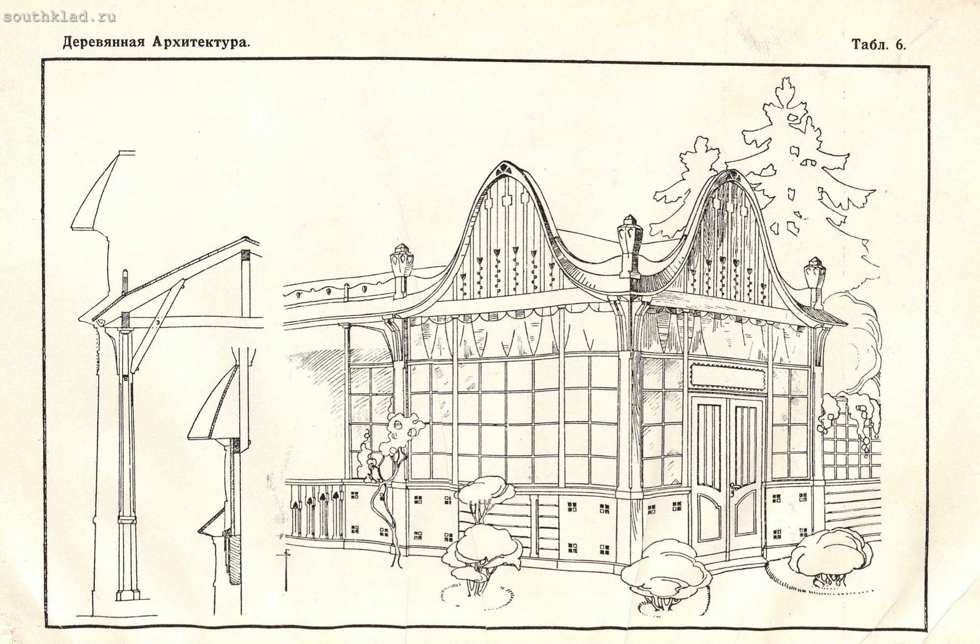 Деревянная архитектура 1906 год 