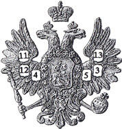 Рисунки орлов на гербе российских монет - 5.jpg