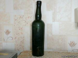 бутылка из зелёного стекла - 0710409.jpg