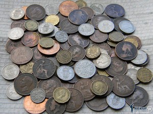 Старинные монеты Англии на вес от 1 кг. - 2017-03-27 12-54-42.JPG