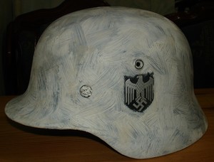 реставрированный, зимний немецкий шлем - DSC00079.JPG