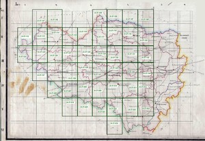 Карта Генштаба РККА 1934-1941гг.Квадраты Владимирской губернии - Сборный  лист Генштаб РККА 1934-1941гг.11.jpg