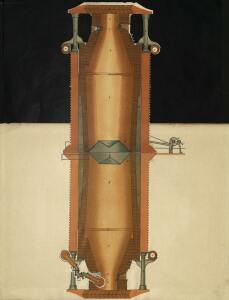 Доменная печь 1901 год. Разборная модель, состоящая из 8 разборных частей в красках - rsl01010674786_12.jpg