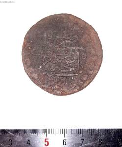 Огромная медная монета с арабской вязью - 2.jpg