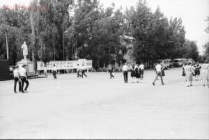 Старые фотографии поселок Глубокий -  Глубокий, центральная площадь.jpg