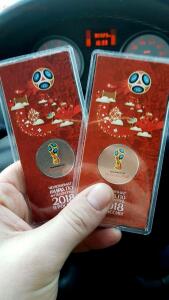 [Продам] 25 рублей 2016 Футбол 2018 Логотип FIFA World Cup Russia 2018 в специальном исполнении, цветная - IMG-20170121-WA0001.jpg