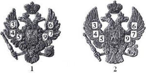 Рисунки орлов на гербе российских монет - 17(1).jpg