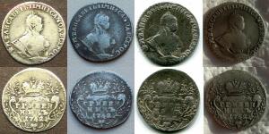 Копии монет Елизаветы Петровны -  1742.jpg