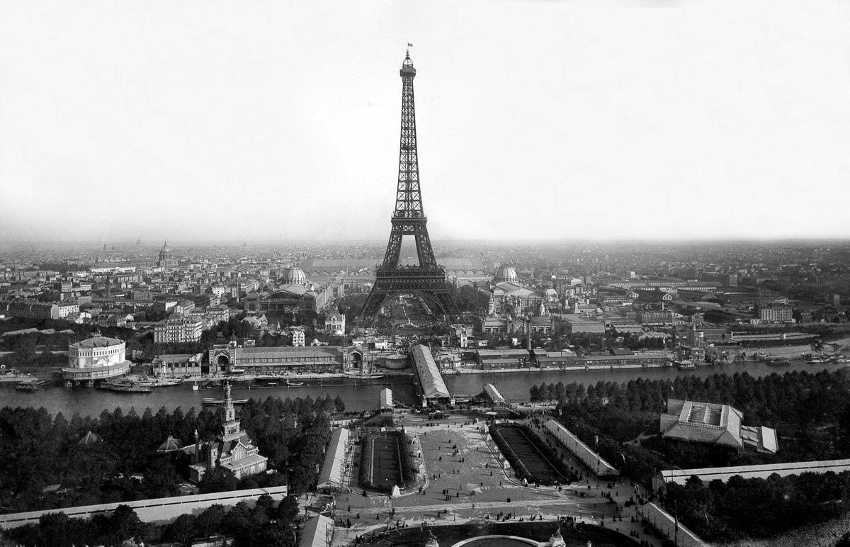 Эйфелева башня построена в 1889 году