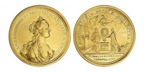 Медаль В память коронования Екатерины II