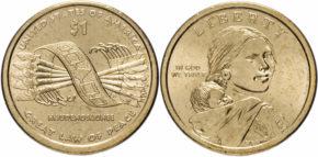 1 доллар 2010 года Пояс Гайавата