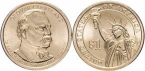1 доллар 2012 года Гровер Кливленд (1893–1897)