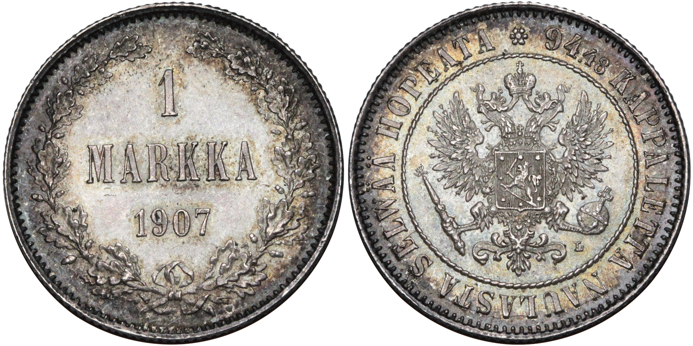 1 марка 1905 года
