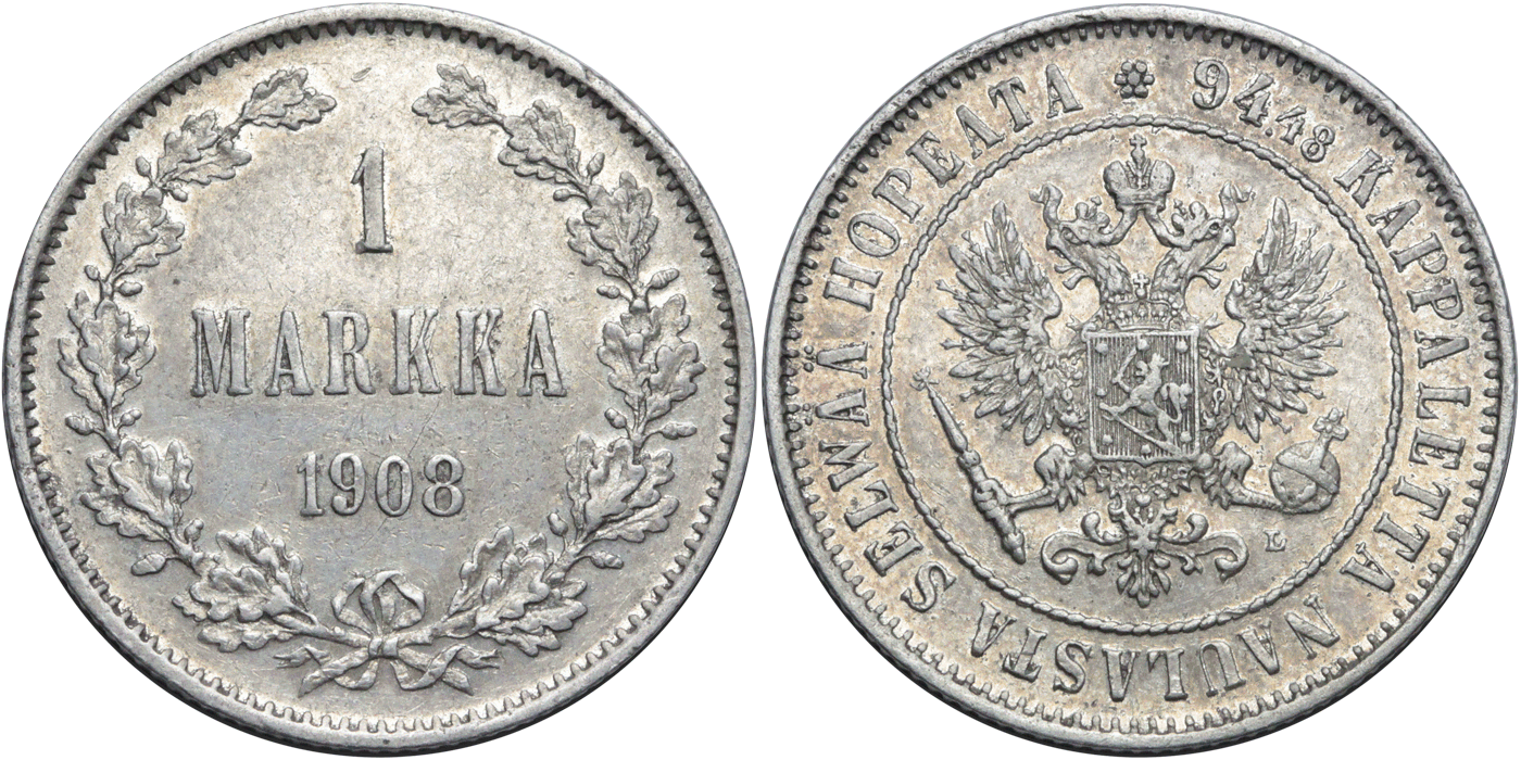 1 марка 1906 года