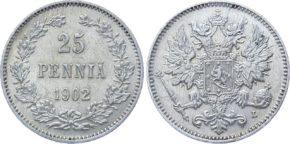 25 пенни 1902 год