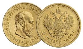 10 рублей 1886-1894 годов
