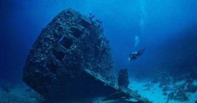 Подводное кладбище военных кораблей