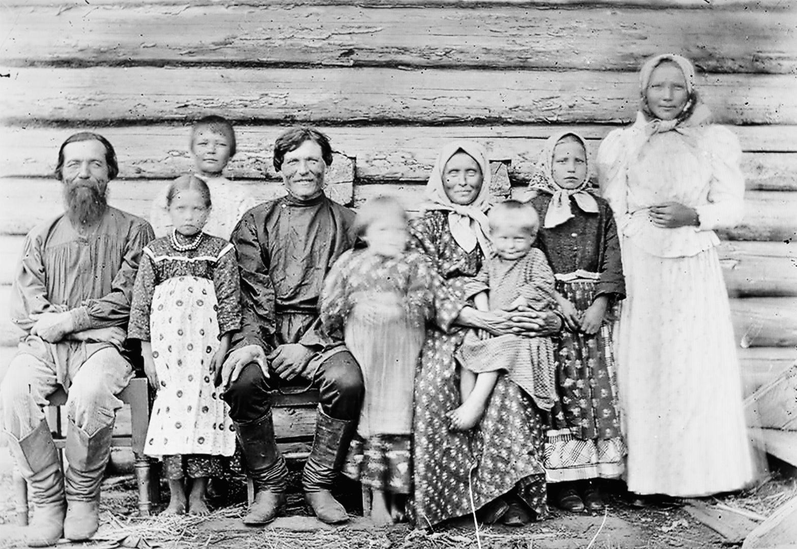 Крестьянская семья Самарской губернии
