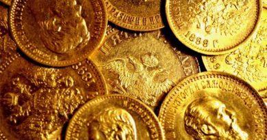 Золотые монеты России