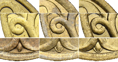Разновидности монет 10 копеек 1997-2015 гг. по штемпелям