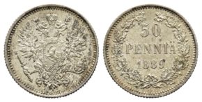 50 пенни 1889 года