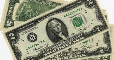 2 доллара США. Описание, история и цена банкноты