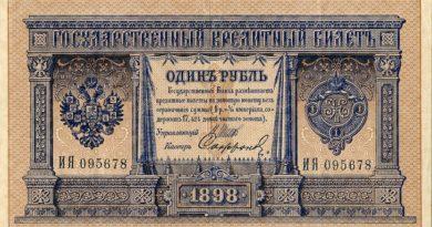 Бумажные банкноты царской России: цена на современном рынке