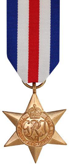 Медаль «Звезда за Францию и Германию». 