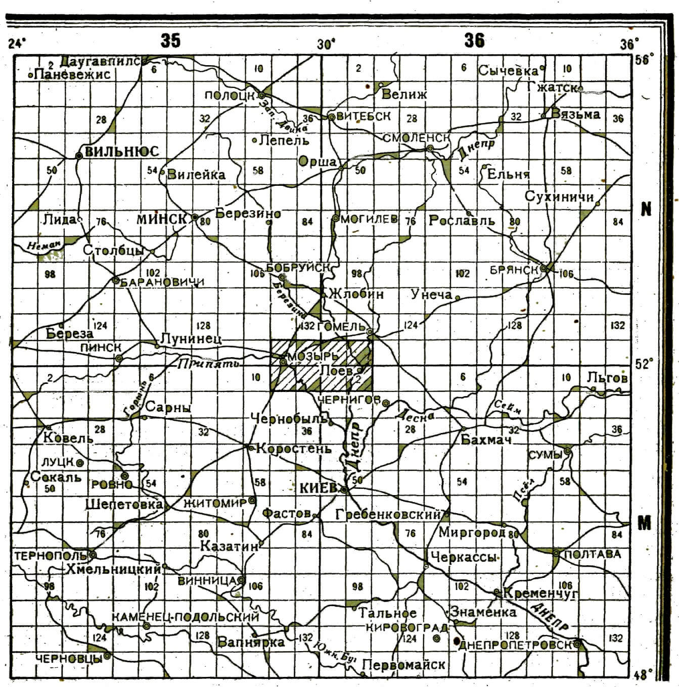 Определение номенклатуры карт и планов