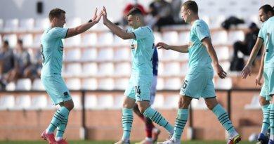 Футбольный клуб «Краснодар» одержал победу в контрольном матче