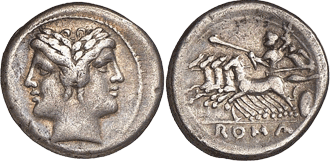 Романо-кампанские монеты и ранняя республика