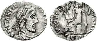 Монеты Рима. Конец Запада (396 - 476)