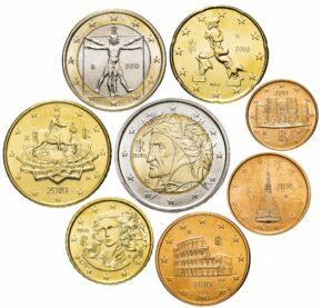 Каталог монет Евро