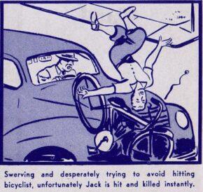 Правила велосипедной безопасности 1948 год