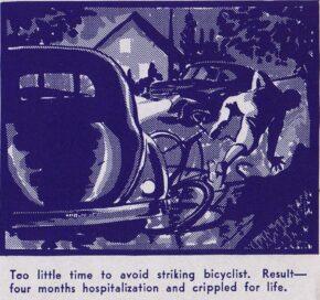 Правила велосипедной безопасности 1948 год