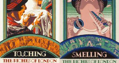 Плакаты лондонского метро 1920-х годов
