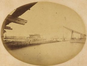 Альбом одесских портовых работ 1869 год