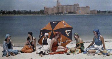 Цветные фотографии США 1910-1930 гг.
